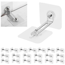 Eight Shop Earthquakeproof Stoppers, Set of 20, Large Capacity, Home, Office, No Drilling Required, Furniture Fall Prevention, Earthquake Prevention