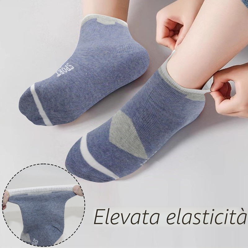 Geyuwoz Calzini da calcio 35-38 per bambini (12 paia) Calzini