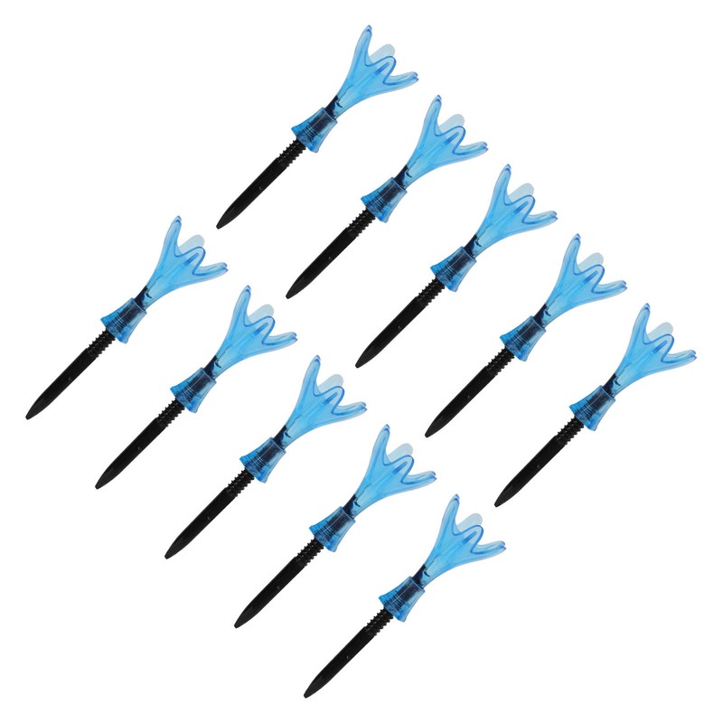 10pcs Plastic Golf Tee Ball Holder Adjustable Height Stable Practice