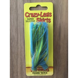 Northland Fishing Tackle - Crazy-Leg Skirts - 3 in. - Various Colors Available - Sexy Shad