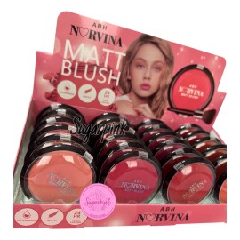 Rubor En Polvo Larga Duración Mayoreo 24 Pz 4 Tonos