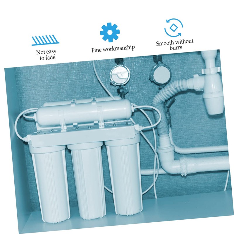 Outanaya 50Pcs Water Filter Locking Clamp Quick Connect Clips for