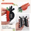 Easter Carrot Hair Claw Clips - 2-Pack Spring Cute Hair