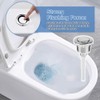 Favengo Toilet Flush Button, Dual Cistern Button, ABS Chrome-Plated Bathroom