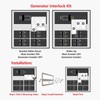 GRABOTE Interlocking Kit Generator Interlock Kit Fit for Square D