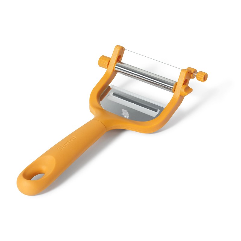 Starfrit 2-in-1 Cheese Slicer - Stainless Steel, Adjustable Wire, Extra