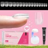 Beetles Tipex Instant Apex Nail Extension Tips Kit Almond/Coffin/Square/Oval/Stiletto/Squaoval Shape