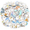 100 Pcs Cute Fat Duck Stickers for Kids Scrapbooking Water