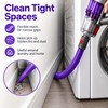 Dryer Vent Cleaning Hose for Vacuum Use – Flexible Crevice