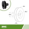 Amig - Black Nylon Disc Roller with Pin for Roller