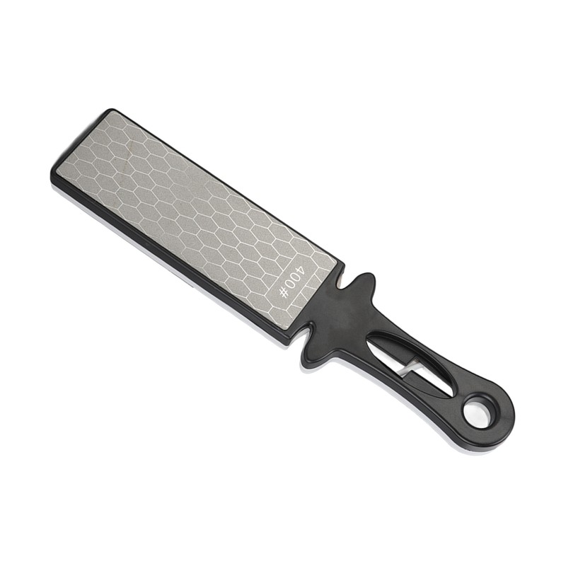 Knife Sharpener Multifunctional Diamond Dual Sided 400 1000 Grit Scissors