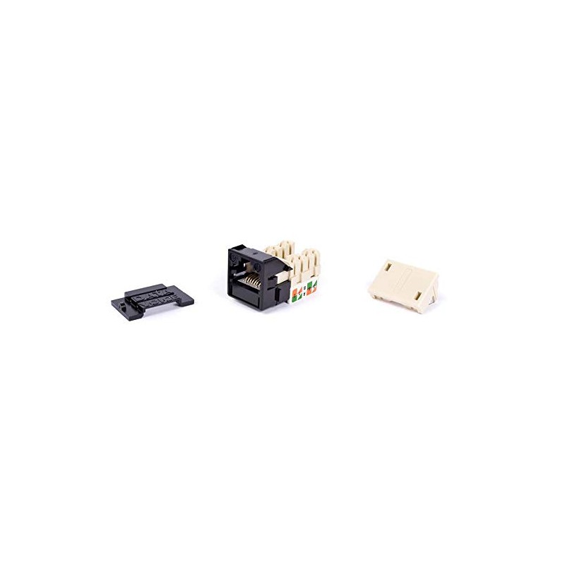 UNJ600-BK - Uniprise UNJ600 Category 6 U/UTP Information Outlet, black