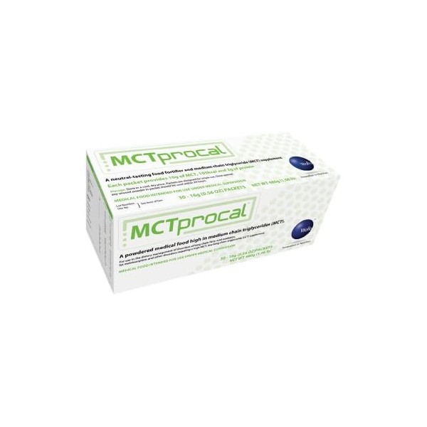 Oral Supplement MCTprocal Unflavored Powder 16 Gram Individual Packet