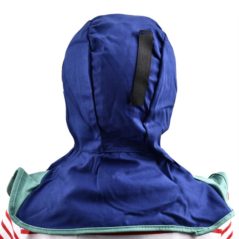 AP-6670 Flame Retardant Helmet Washable Blue Face Full Protection Hood