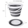 Eurow 10L (2.6 Gallon) Indoor and Outdoor Collapsible Bucket