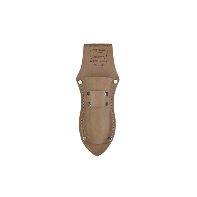 Heritage Leather Large Pliers Holster with Wrench Pocket, Leather, Natural