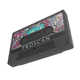 Proscan PSP1002 Retro-Cassette-Tape-Design Portable Bluetooth Speaker, Multicolor, PSP1002