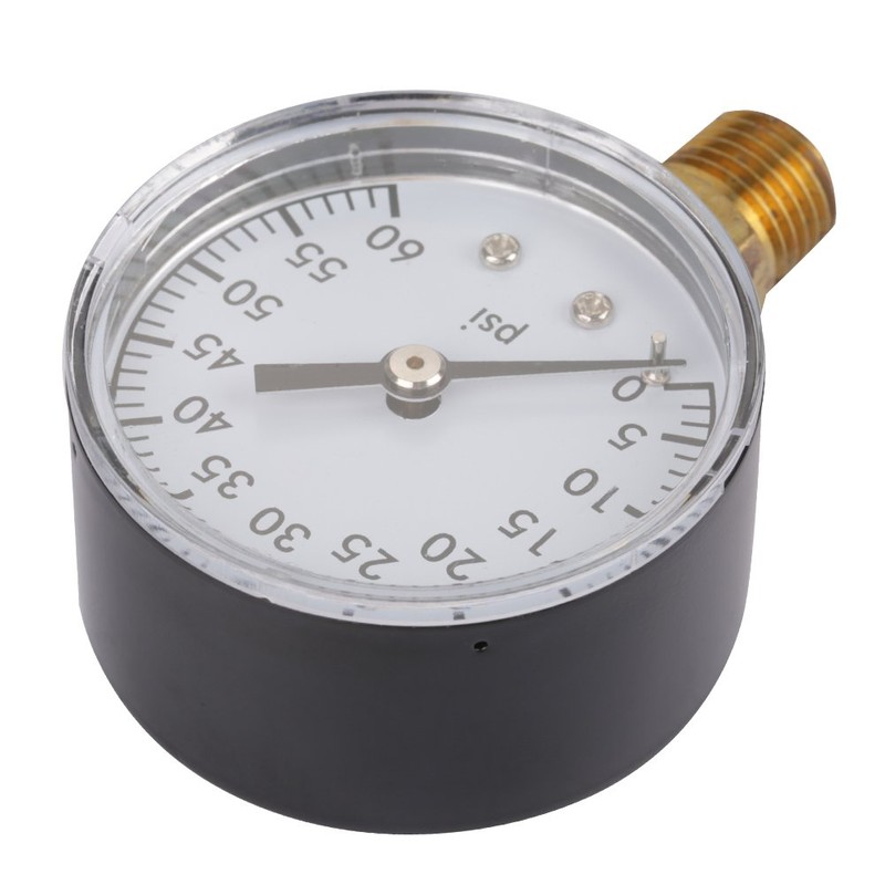 Pressure Gauge,0-60psi NPT 1/4,for Water Air Oil