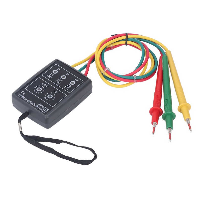 Phase Rotation Meter 5 LED Indicator No Battery Design 3