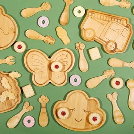 Sass & Belle Butterfly Bamboo Spoons - Set of 3