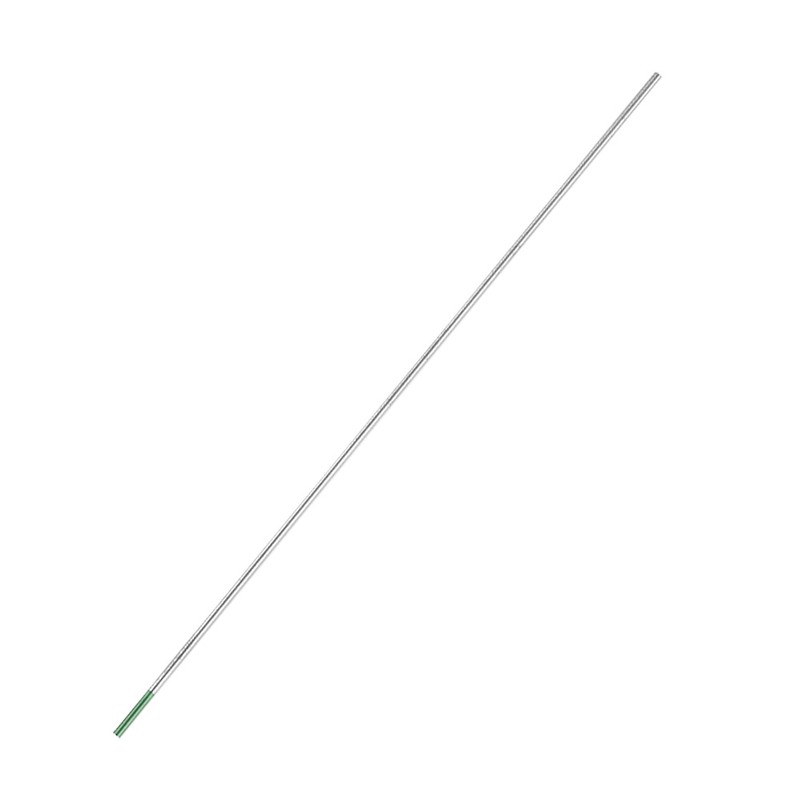 10Pcs Pure Tungsten Electrodes WP Green Tip for AC Tig