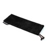 Calabria C-347 Soft Drawstring Eyeglass Pouch Black Chamois Men Women
