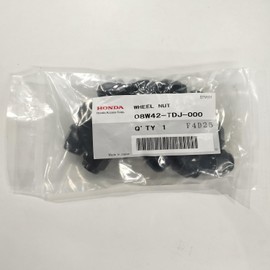 HONDA S660 [JW5] Wheel Nut for Aluminum Wheels [Black] [08W42-TDJ-000]