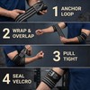 Comfy Elbow Wraps for Weightlifting – Heavy Duty Adjustable Elbow