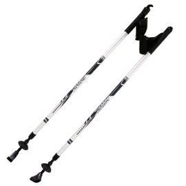 Best Sporting Nordic Walking Poles Women and Men I Adjustable 84 to 140 cm I Trekking Poles Extendable Ultralight I Telescopic Hiking Poles I Nordic Walking Poles Men