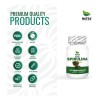 Alga Spirulina, 100 Cápsulas, Calidad Premium