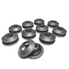 AWAPRO Eyelets Set – Pack of 10 Grey for Tarpaulins