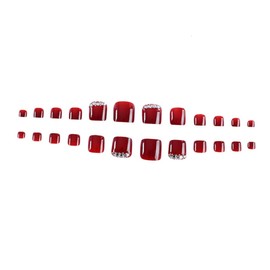 Vaguelly 24 Pieces Nail Stickers for Fashionable Bridal Art Accessories with Easy to Use and Reusable for Parties and Special Occasions