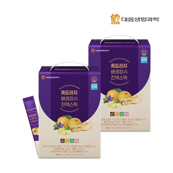 Daewoong Life Science Domestic Black Bellflower Pear Ginger Essence Stick