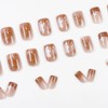 Nail Tip, Short, Medium, 24 Pieces, False Nails, Nail Tip,