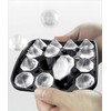 Gwindrise Tiny Diamond Ice Molds Fun Shapes, Silicone Mini Diamond-Shaped