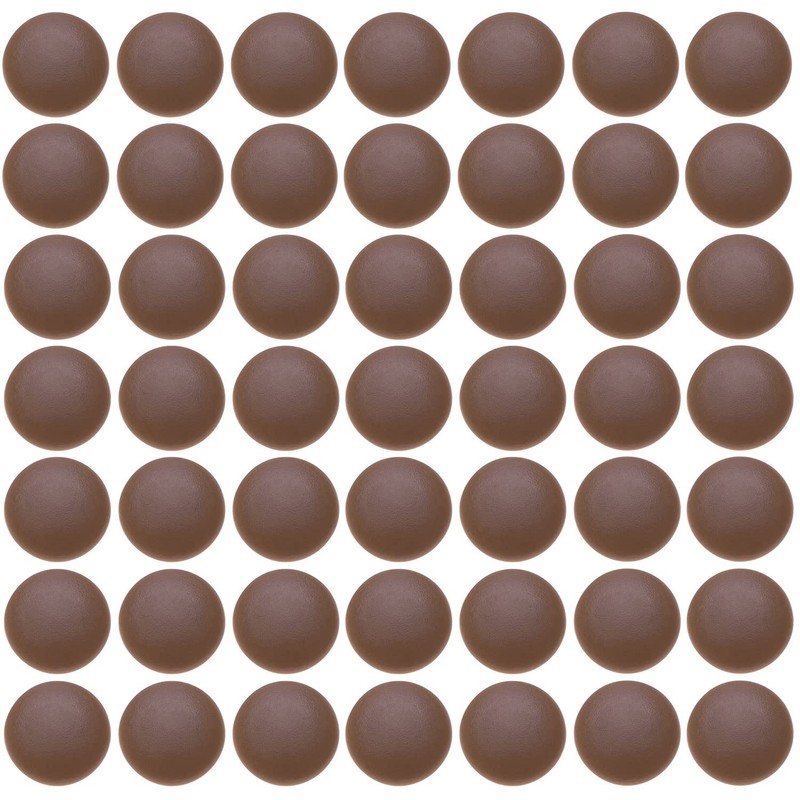 Walnut Light Plastic Сap Сovers for Screw with Phillips, Pozidriv,