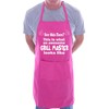 Print4U Awesome Grill Master Novelty Funny Apron BBQ Slogan Baking