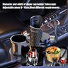 2 in 1 Car Cup Holder Expander, Adjustable and Rotating