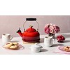 Le Creuset Enamel on Steel Whistling Tea Kettle, 1.7 Qt.,