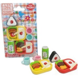Iwako Japanese Bento Lunch Eraser Set S-3859