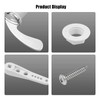 OKODOKO Universal Replacement Toilet Flush Handle Lever Arm Kit for