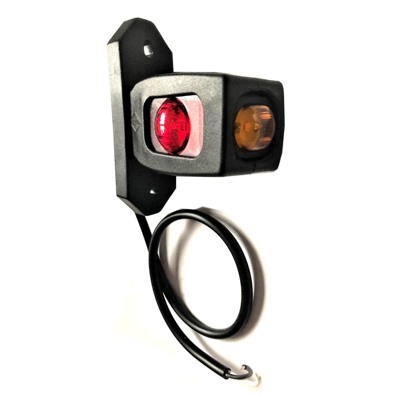 MelTruck® 2 x LED Marker Light Marker Light E9 for