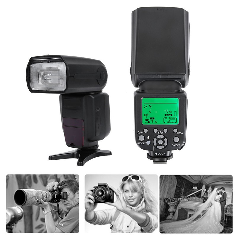 TRIOPO TR-982III/C 2.4G TTL 1/8000 Wireless Master Slave Flash Speedlite