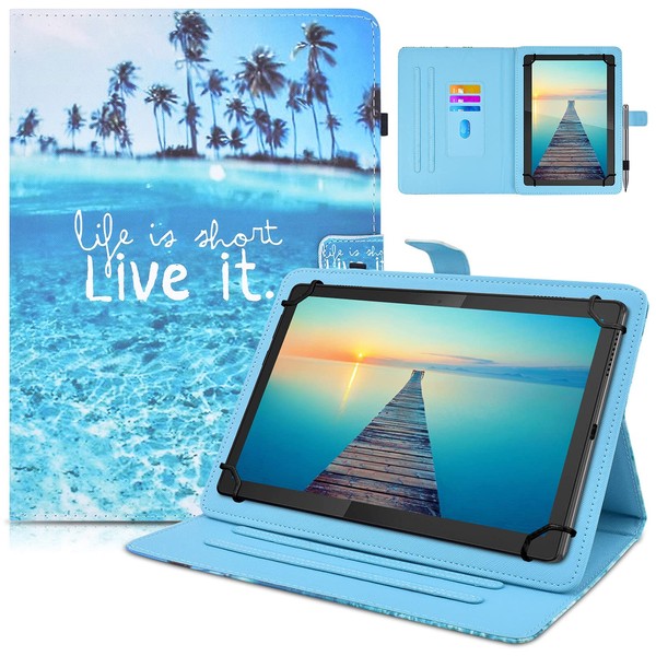 DETUOSI Universal 10 inch 11 inchTablet Case, 10"-11" Tablet Cover,