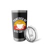 ai artificial intelligence Powered by ai and coffee Stainless Steel