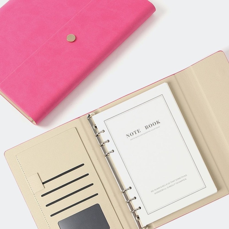 Pickle Stationery and Office Supply Notebook Diary Planner Pink for
