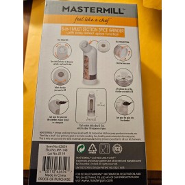 MasterMill® 5-in-1 Spice Grinder