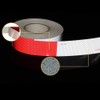 2" X 30ft Reflective Safety Tape DOT C2 Red White