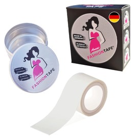 Annas Fashion Tape® - Made in Germany - Clinically Tested - Body Tape, Garment Tape, Body Skin Tape, Double-Sided, Transparent, Fixation Tape for the Body 20 mm x 1 m