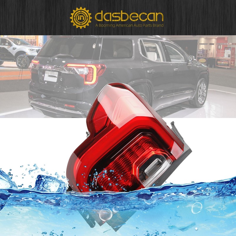 Dasbecan Tail Light Assembly Rear Lamp LED Type Compatible with